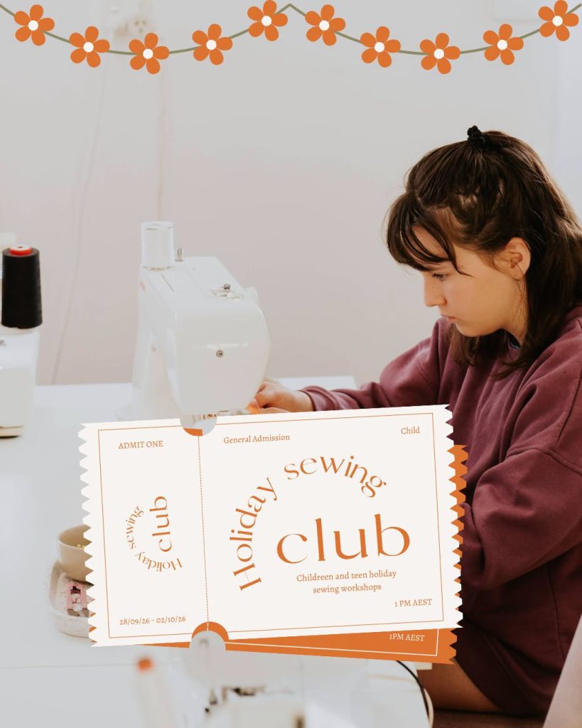 Sensational Sewing
 September 2026 school holidays activities toowoomba